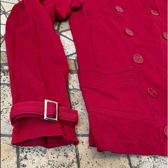 INC International Concepts Buttoned Down Jacket L - Picture 5 of 17